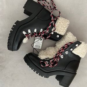 NWT Target Shearling Booties